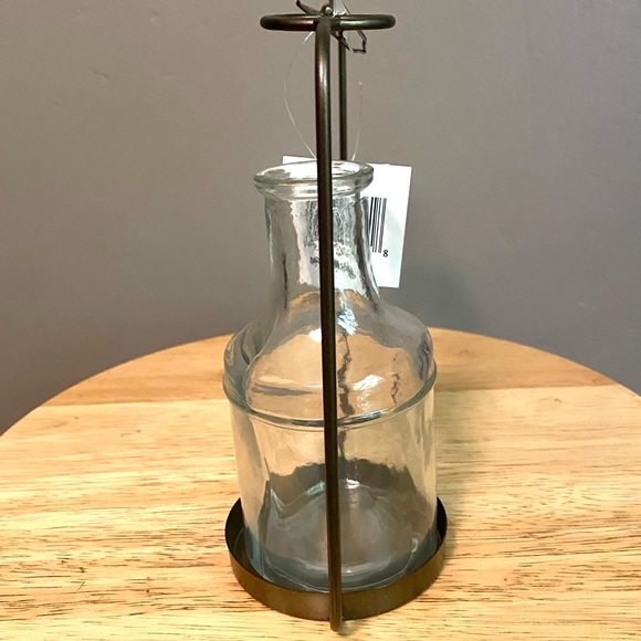 New Photo Clip Frame Stand with Glass Vase - Picture 6 of 11